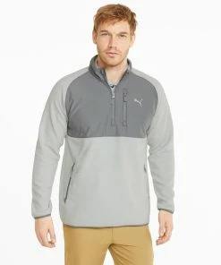Puma Sherpa 1/4-Zip Golf Top 535498 7 Puma Sherpa 1/4-Zip Golf Top 535498 -Mens Sales Store Puma Sherpa 1 4 Zip Golf Top 535498 4