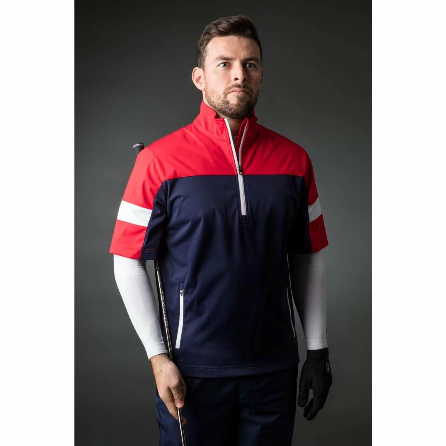 Sunderland Cortina Half Sleeve Golf Windshirt SUNMW85 5 Sunderland Cortina Half Sleeve Golf Windshirt SUNMW85 - Image 3