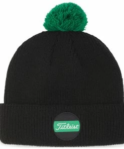 Titleist Boardwalk Pom Pom Shamrock Golf Beanie