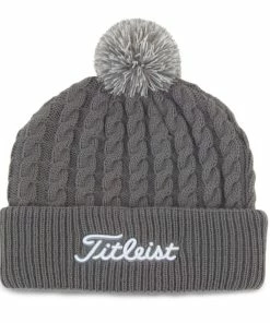 Titleist Cable Knit Pom Pom Golf Beanie TH21WCKNP
