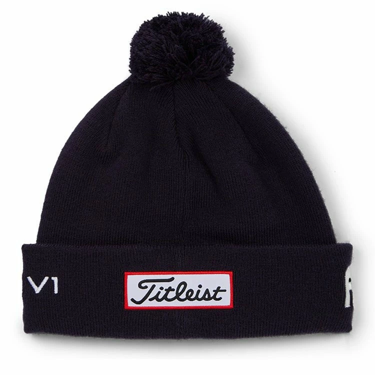 Titleist Tour Pom Pom Golf Beanie TH22WTP 4 Titleist Tour Pom Pom Golf Beanie TH22WTP - Image 2