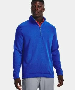 Under Armour 1/2-Zip Fleece Golf Sweater 1359971 -Mens Sales Store Under Armour 1 2 Zip Fleece Golf Sweater 1359971 0
