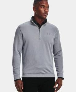 Under Armour 1/2-Zip Fleece Golf Sweater 1359971 -Mens Sales Store Under Armour 1 2 Zip Fleece Golf Sweater 1359971 2