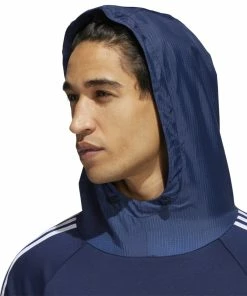 Adidas 3-Stripe COLD.RDY Golf Hoodie HS4813 -Mens Sales Store adidas 3 Stripe COLD RDY Golf Hoodie HS4813 3