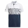 Adidas Junior Print Colour Blocking Polo Shirt GM4116 -Mens Sales Store adidas Boys Print Colour Blocking Polo Shirt GM4116 16