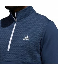 Adidas COLD.RDY 1/4-Zip Golf Pullover GR3090 -Mens Sales Store adidas COLD RDY Zip Golf Pullover GR3090 83