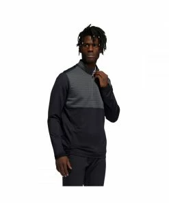 Adidas COLD.RDY 1/4-Zip Golf Pullover GU5113 -Mens Sales Store adidas COLD RDY Zip Golf Pullover GU5113 109