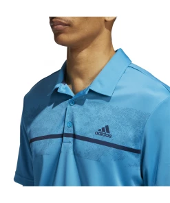Adidas Chest Print Golf Polo Shirt H36252 -Mens Sales Store adidas Chest Print Golf Polo Shirt H36252 121