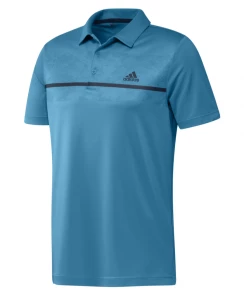 Adidas Chest Print Golf Polo Shirt H36252