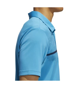 Adidas Chest Print Golf Polo Shirt H36252 -Mens Sales Store adidas Chest Print Golf Polo Shirt H36252 137