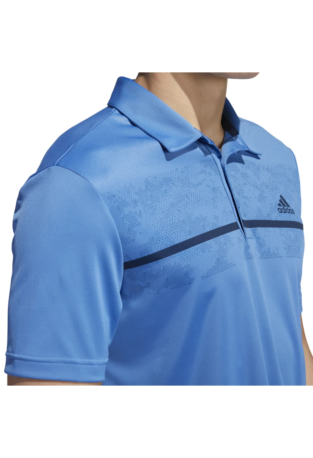 Adidas Chest Print Golf Polo Shirt H36253 7 Adidas Chest Print Golf Polo Shirt H36253 - Image 5