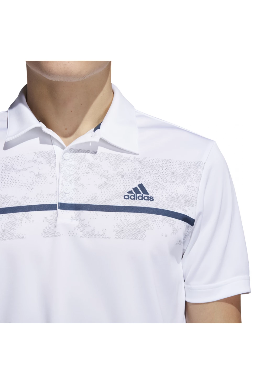 Adidas Chest Print Golf Polo Shirt H36255 7 Adidas Chest Print Golf Polo Shirt H36255 - Image 5