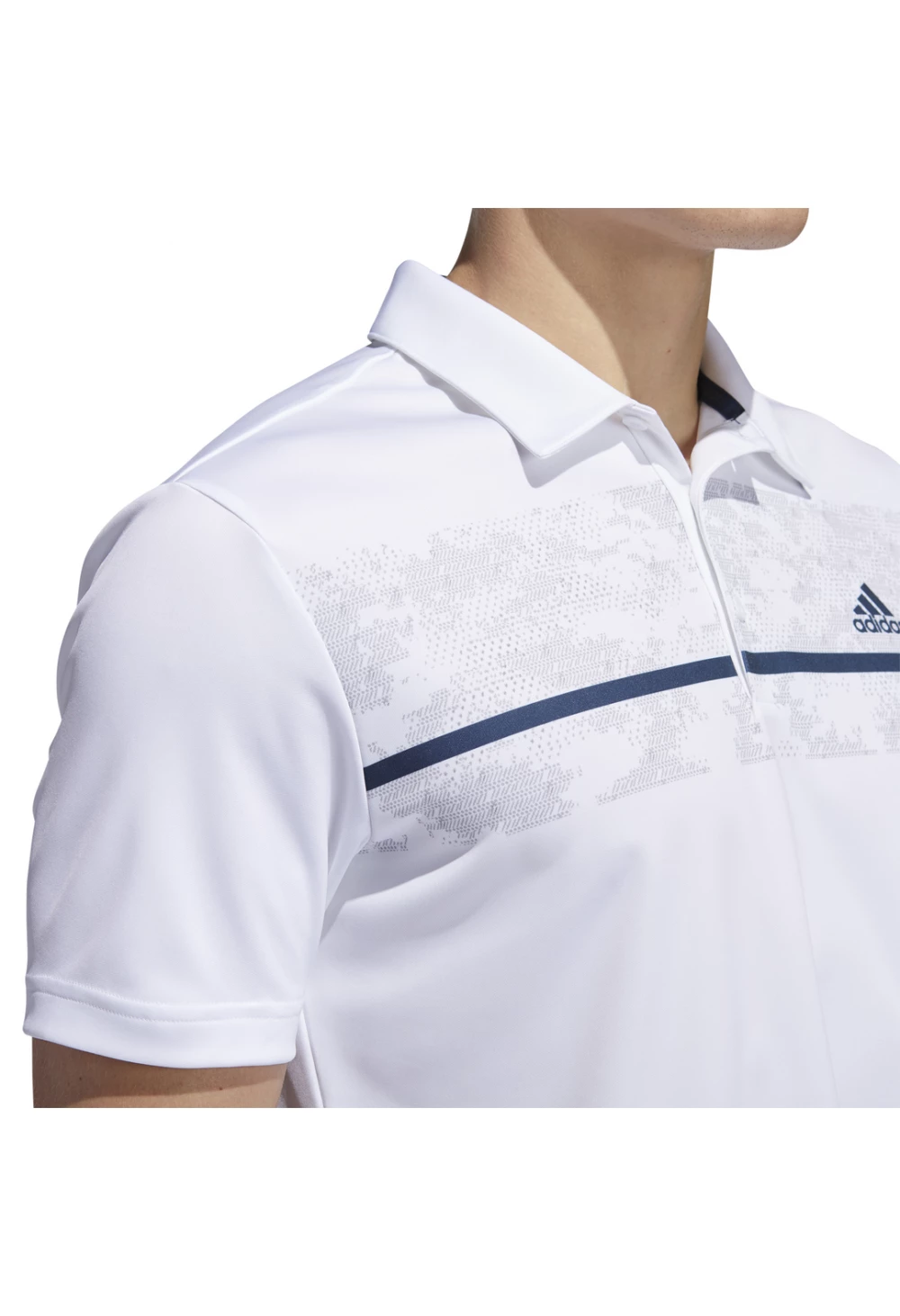 Adidas Chest Print Golf Polo Shirt H36255 8 Adidas Chest Print Golf Polo Shirt H36255 - Image 6