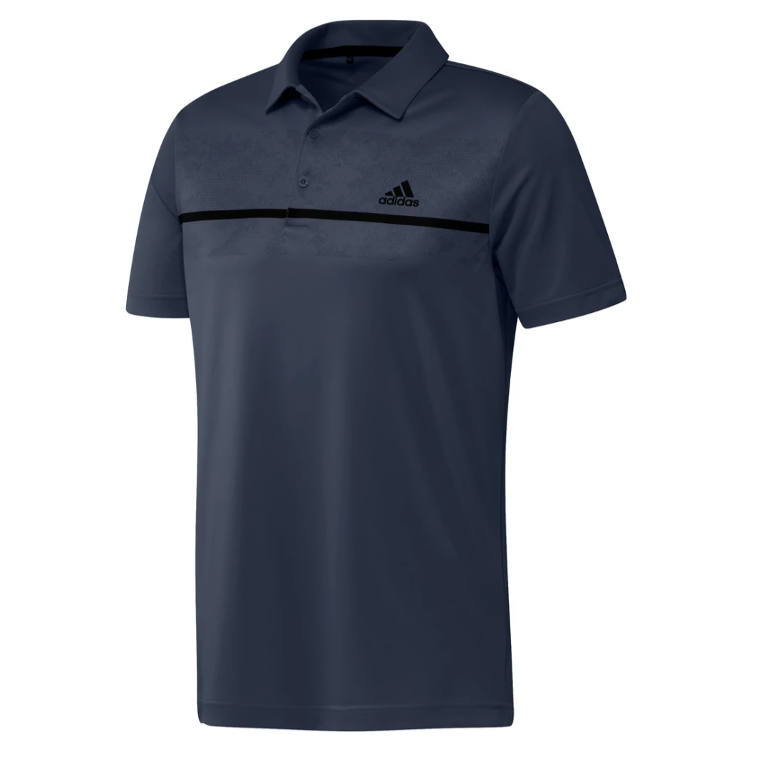 Adidas Chest Print Golf Polo Shirt HA5574 3 Adidas Chest Print Golf Polo Shirt HA5574