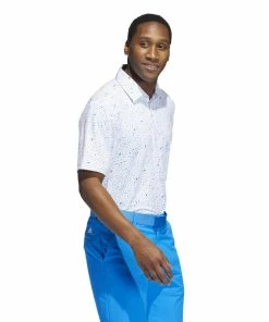 Adidas Flag-Print Golf Shirt HA6123 -Mens Sales Store adidas Flag Print Golf Shirt HA 13