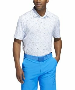 Adidas Flag-Print Golf Shirt HA6123 -Mens Sales Store adidas Flag Print Golf Shirt HA 6