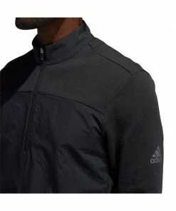 Adidas Hybrid 1/4-Zip Golf Pullover GU5107 -Mens Sales Store adidas Hybrid Zip Golf Pullover GU5107 144