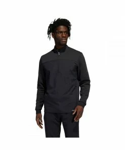 Adidas Hybrid 1/4-Zip Golf Pullover GU5107 -Mens Sales Store adidas Hybrid Zip Golf Pullover GU5107 171