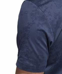 Adidas Jacquard Golf Shirt HF6617 -Mens Sales Store adidas Jacquard Golf Shirt HF6617 8