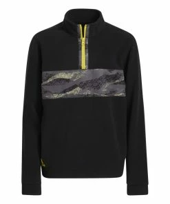 Adidas Junior Print Block Golf Pullover HF9189