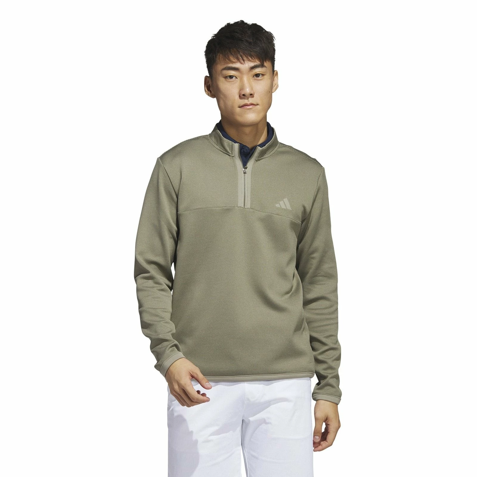 Adidas Microdot 1/4 Zip Golf Mid Layer HY7164 4 Adidas Microdot 1/4 Zip Golf Mid Layer HY7164 - Image 2