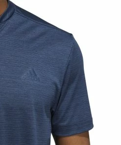 Adidas Primegreen Texture Stripe Golf Polo Shirt HM8261 -Mens Sales Store adidas Primegreen Texture Stripe Golf Polo Shirt HM8261 1