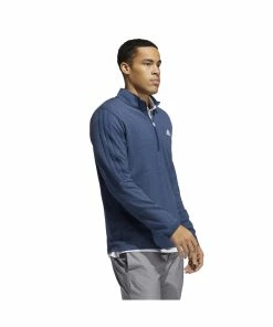 Adidas 3-Stripe Golf 1/4 Zip GH7047 -Mens Sales Store adidas Stripe Golf Zip GH7047 61
