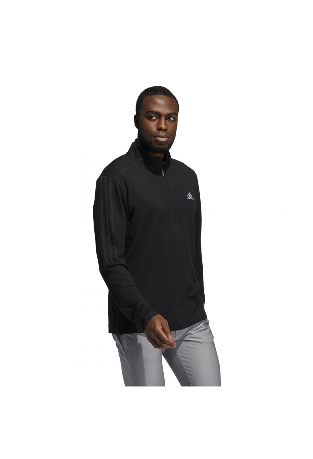 Adidas 3-Stripe 1/4 Zip Golf Pullover GH7051 6 Adidas 3-Stripe 1/4 Zip Golf Pullover GH7051 - Image 4