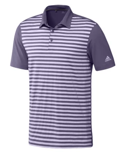 Adidas Ultimate365 3-Colour Stripe Golf Shirt FJ9967