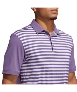Adidas Ultimate365 3-Colour Stripe Golf Shirt FJ9967 -Mens Sales Store adidas Ultimate365 Colour Stripe Golf Shirt FJ9967 82