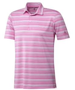 Adidas Ultimate365 Heather Snap Golf Polo Shirt GM0233