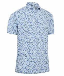 Callaway Filtered Floral Print Golf Polo Shirt CGKSC0B1