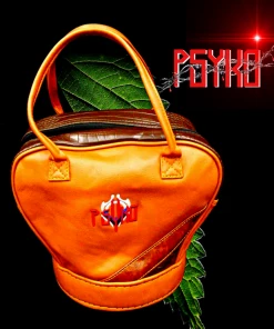 Luxury PSYKO GOLF Crocodile Embroidered PU Leather Practice Ball Carrying Bag