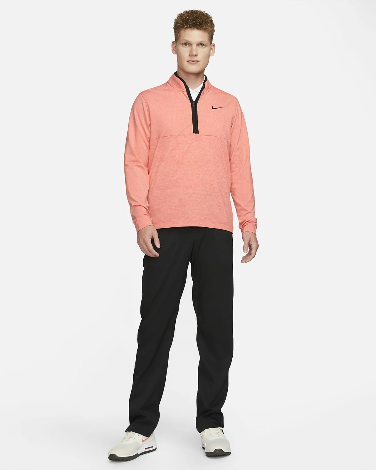 Nike Dri-Fit Victory 1/2 Zip Golf Top DH1261 4 Nike Dri-Fit Victory 1/2 Zip Golf Top DH1261 - Image 2