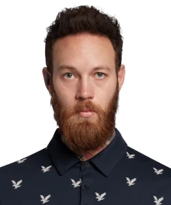 Lyle & Scott Eagle Print Polo Shirt SP1563 8 Lyle & Scott Eagle Print Polo Shirt SP1563 -Mens Sales Store fdcvfdsdx PhotoRoom