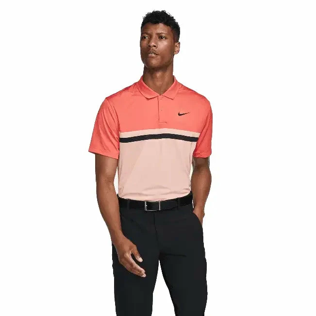Nike Dri-Fit Victory Colour Block Golf Shirt DH0845 3 Nike Dri-Fit Victory Colour Block Golf Shirt DH0845
