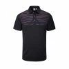 Ping Portman Golf Polo Shirt P03524 -Mens Sales Store p03524 portman navy raspberry front 3