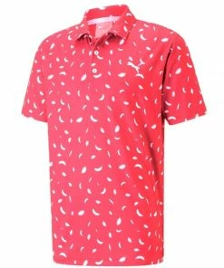 Puma Cloudspun Feathers Golf Polo Shirt 531092