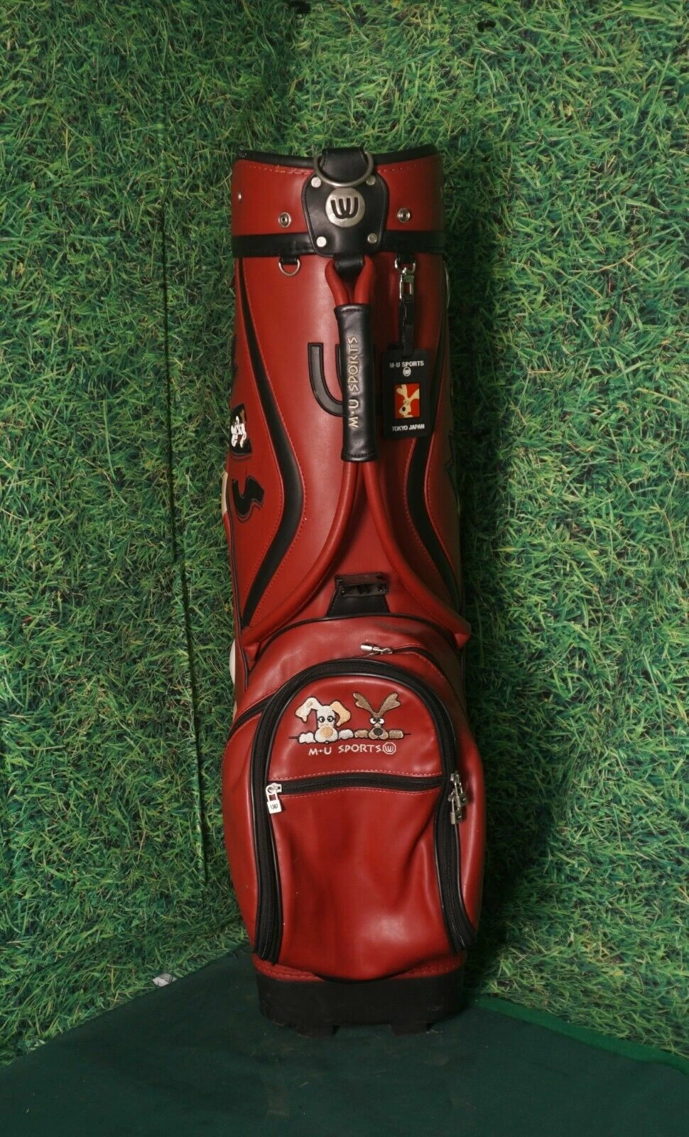 Lincs_golf Japanese 5 Division M-U Sports Tour Cart Golf Clubs Bag 6 Lincs_golf Japanese 5 Division M-U Sports Tour Cart Golf Clubs Bag - Image 4