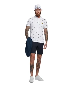 Lyle & Scott Eagle Print Polo Shirt SP1563 -Mens Sales Store sxsxsxsx PhotoRoom